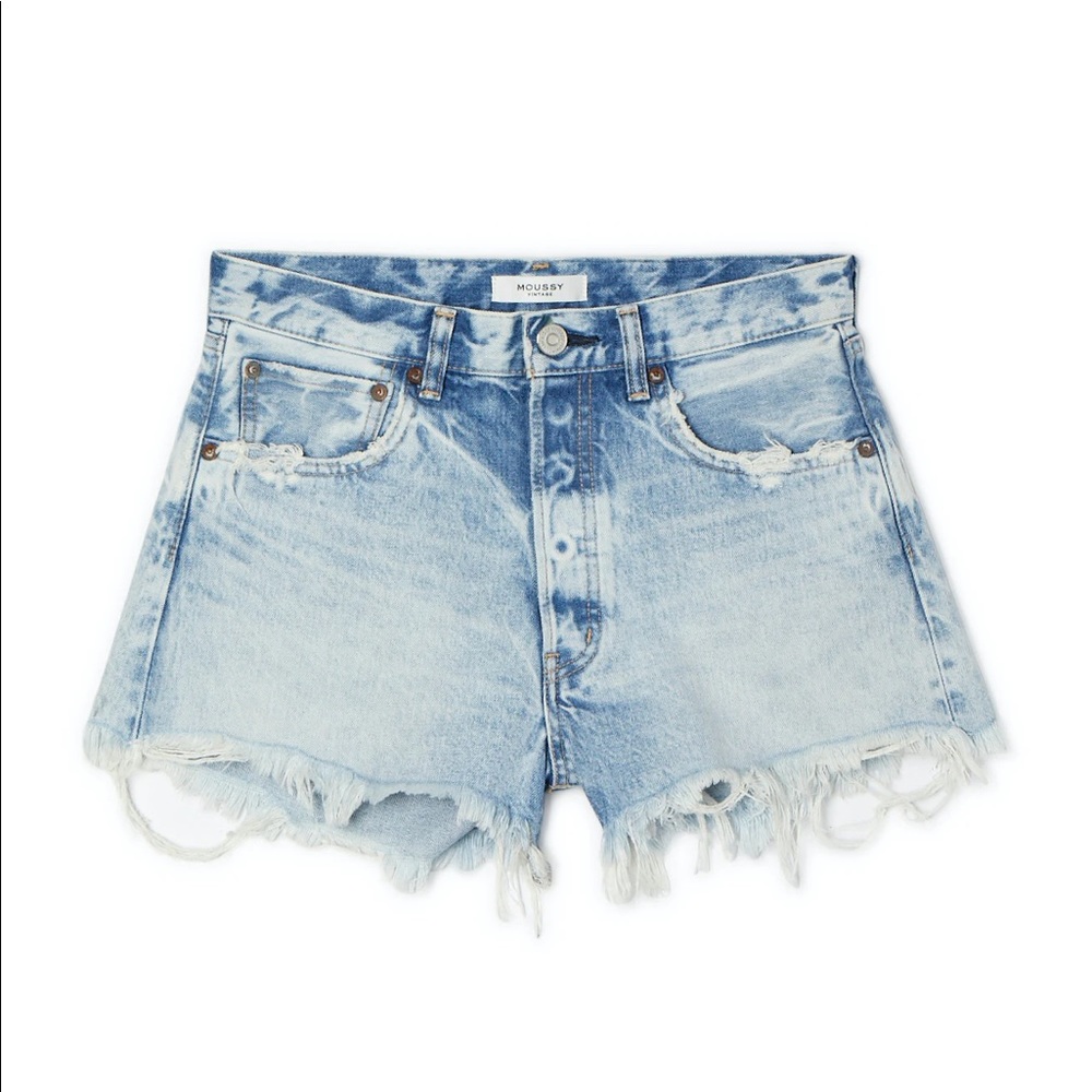 Moussy Vintage Tribbey Cut Off Shorts - Picture 2 of 5